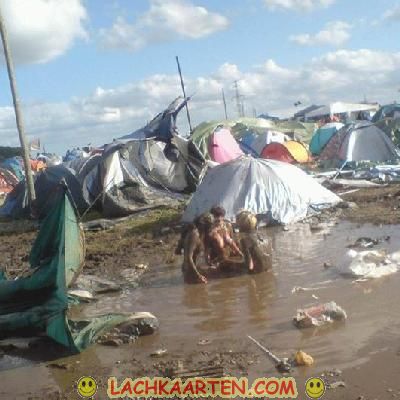The day after het festival